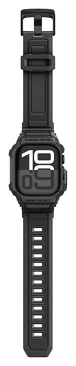 Spigen Rugged Armor Pro 2 - Apple Watch 11/10 46MM - Hoesje en Bandje - Zwart afbeelding 9