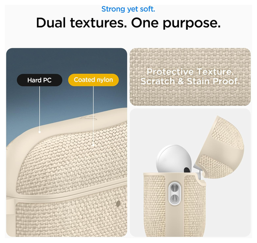Spigen Urban Fit Apple AirPods Pro 3 (2025) Hoesje Beige afbeelding 7