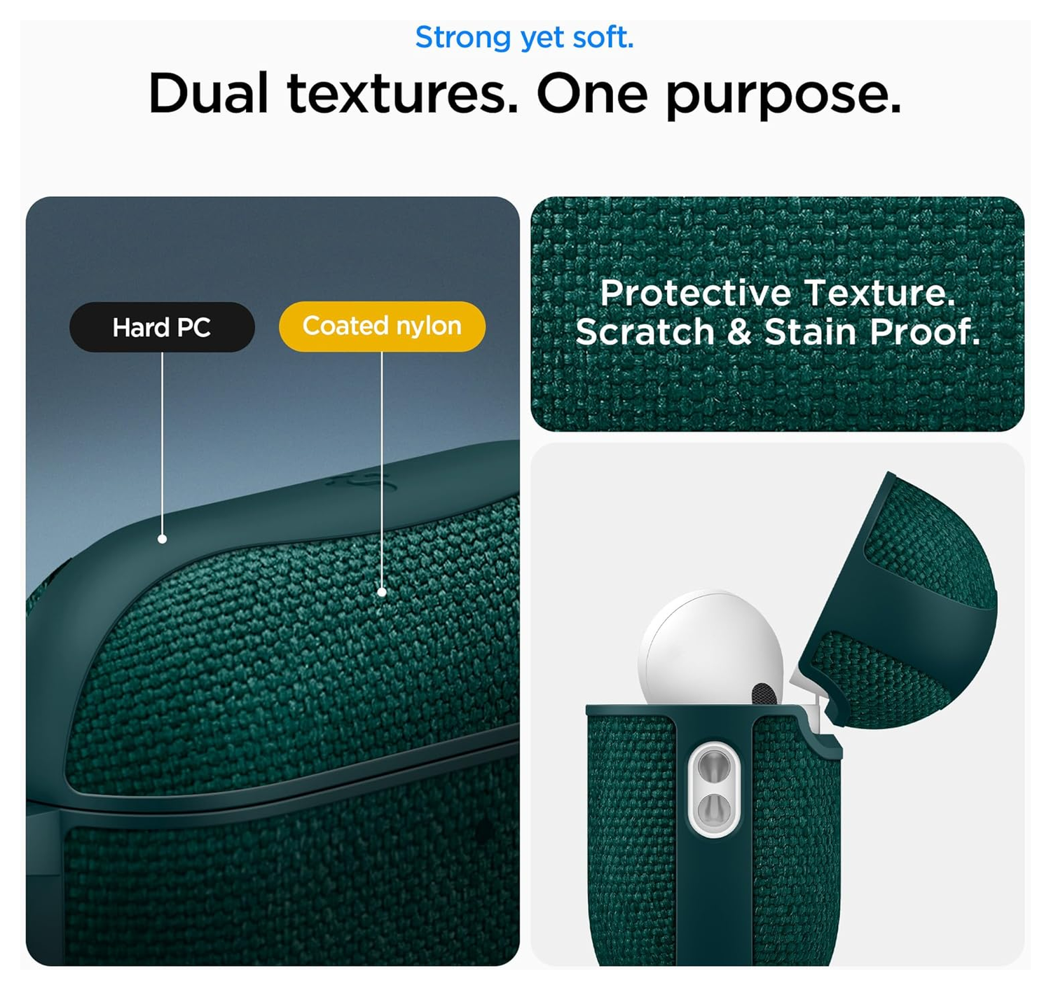 Spigen Urban Fit Apple AirPods Pro 3 (2025) Hoesje Groen afbeelding 4