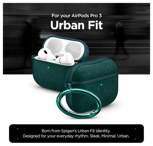 Spigen Urban Fit Apple AirPods Pro 3 (2025) Hoesje Groen afbeelding 2