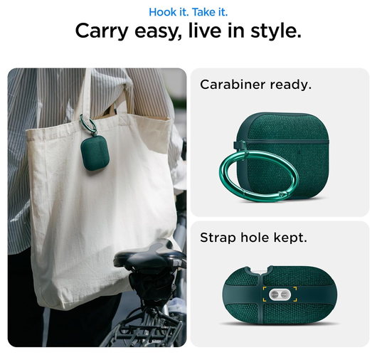 Spigen Urban Fit Apple AirPods Pro 3 (2025) Hoesje Groen afbeelding 6