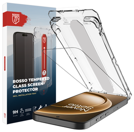 Rosso OnePlus 15 Tempered Glass met Installatietray Dust Removal