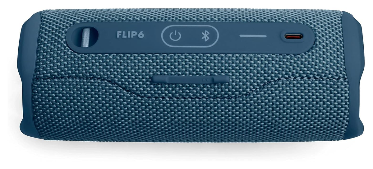 JBL Flip 6 Draadloze Bluetooth Speaker Blauw met 25W Oplader afbeelding 8