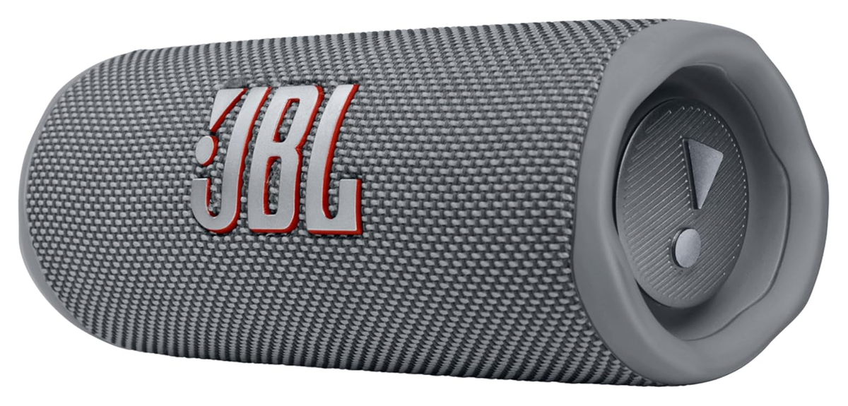 JBL Flip 6 Draadloze Bluetooth Speaker Grijs met 25W Oplader afbeelding 2