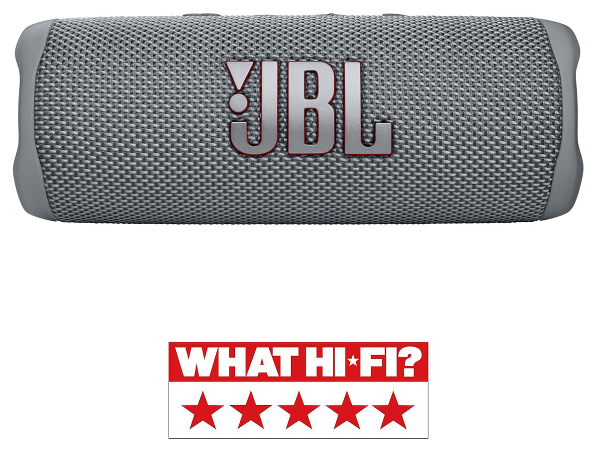 JBL Flip 6 Draadloze Bluetooth Speaker Grijs met 25W Oplader afbeelding 4