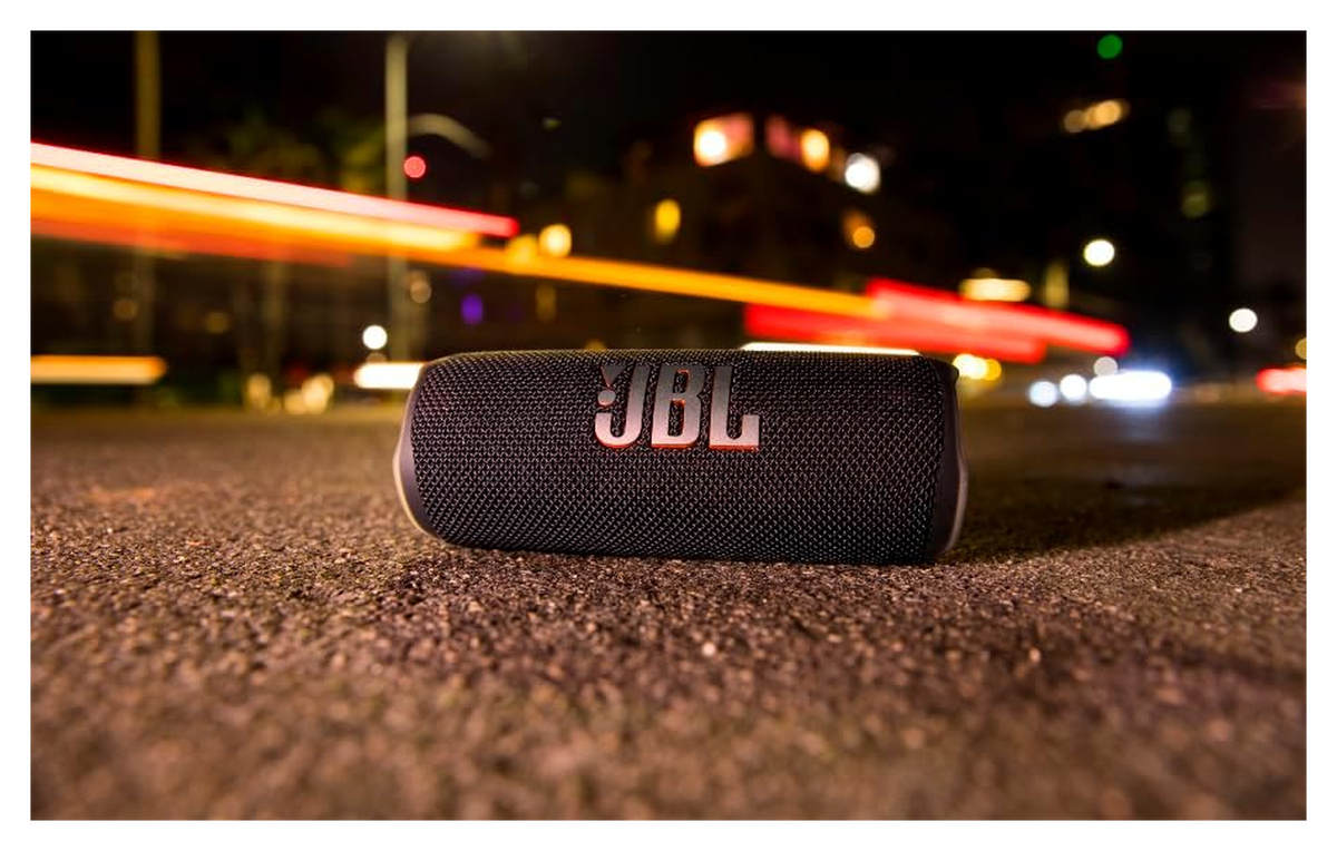 JBL Flip 6 Draadloze Bluetooth Speaker Grijs met 25W Oplader afbeelding 7