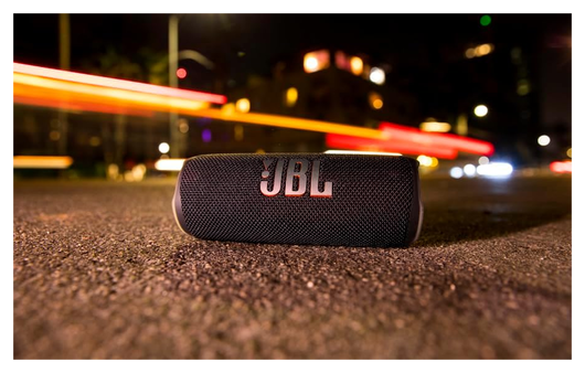JBL Flip 6 Draadloze Bluetooth Speaker Grijs met 25W Oplader afbeelding 7
