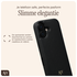 AVY Apple iPhone 17 Hoesje met Koord Haakjes MagSafe Leer Zwart afbeelding 7