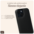 AVY Apple iPhone 14 / 13 Hoesje met Koord Haakjes MagSafe Leer Zwart afbeelding 7
