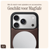 AVY Apple iPhone 17 Pro Hoesje met Koord Haakjes MagSafe Leer Chocolate afbeelding 6