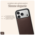 AVY Apple iPhone 17 Pro Hoesje met Koord Haakjes MagSafe Leer Chocolate afbeelding 7
