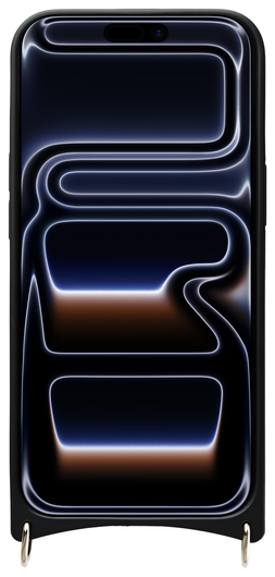 AVY Apple iPhone 17 Pro Max Hoesje met Koord Haakjes MagSafe Leer Chocolate afbeelding 8