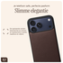 AVY Apple iPhone 17 Pro Max Hoesje met Koord Haakjes MagSafe Leer Chocolate afbeelding 7