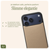AVY Apple iPhone 17 Pro Max Hoesje met Koord Haakjes MagSafe Leer Beige afbeelding 7