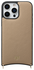 AVY Apple iPhone 16 Pro Hoesje met Koord Haakjes MagSafe Leer Beige