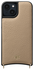 AVY Apple iPhone 14 / 13 Hoesje met Koord Haakjes MagSafe Leer Beige