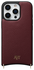 AVY Apple iPhone 16 Pro Hoesje met Koord Haakjes MagSafe Leer Burgundy