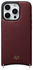 AVY Apple iPhone 16 Pro Max Hoesje met Koord Haakjes MagSafe Leer Burgundy