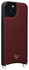 AVY Apple iPhone 14 / 13 Hoesje met Koord Haakjes MagSafe Leer Burgundy afbeelding 8
