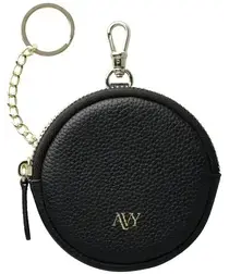 AVY Mini Leren Telefoontasje / Phone Bag Leather Black afbeelding