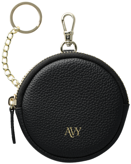 AVY Mini Leren Telefoontasje / Phone Bag Leather Black afbeelding 1