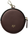 AVY Mini Leren Telefoontasje / Phone Bag Leather Chocolate afbeelding 6