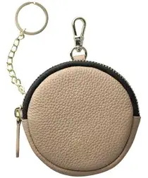 AVY Mini Leren Telefoontasje / Phone Bag Leather Beige afbeelding