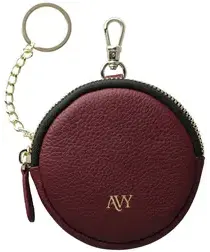 AVY Mini Leren Telefoontasje / Phone Bag Leather Burgundy afbeelding