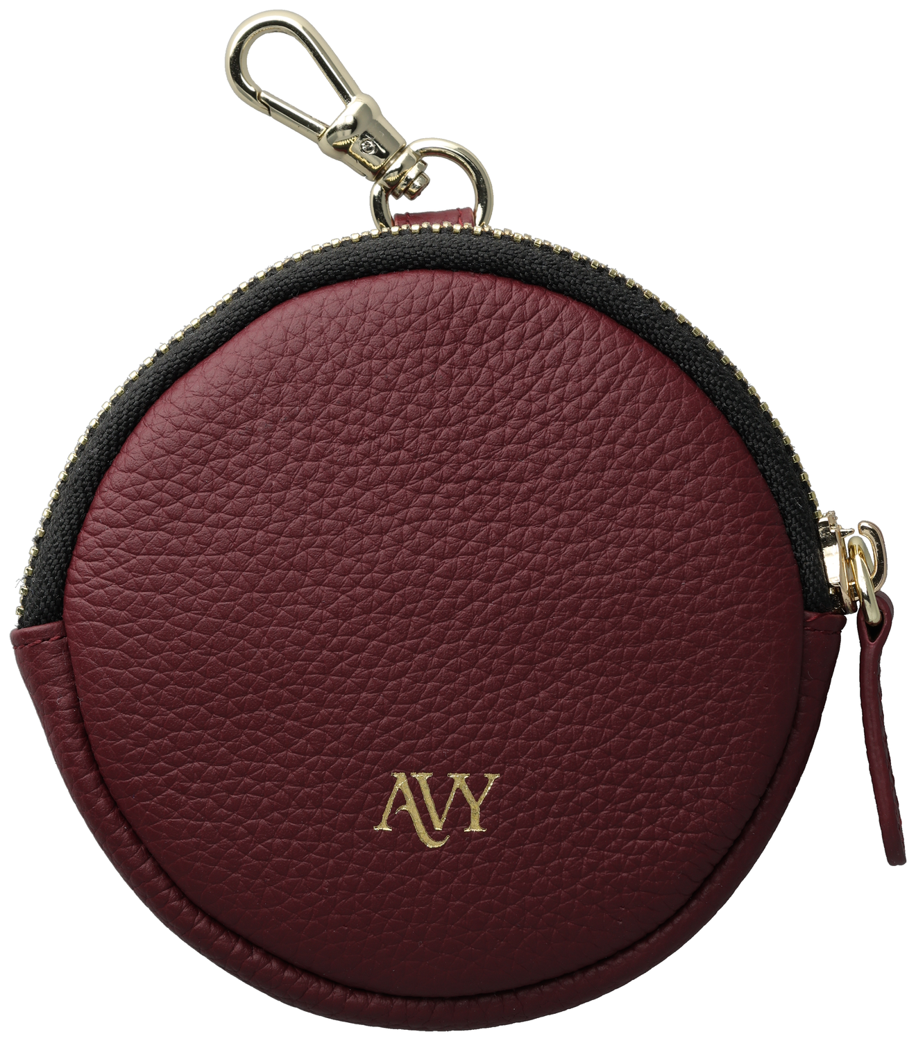 AVY Mini Leren Telefoontasje / Phone Bag Leather Burgundy afbeelding 7
