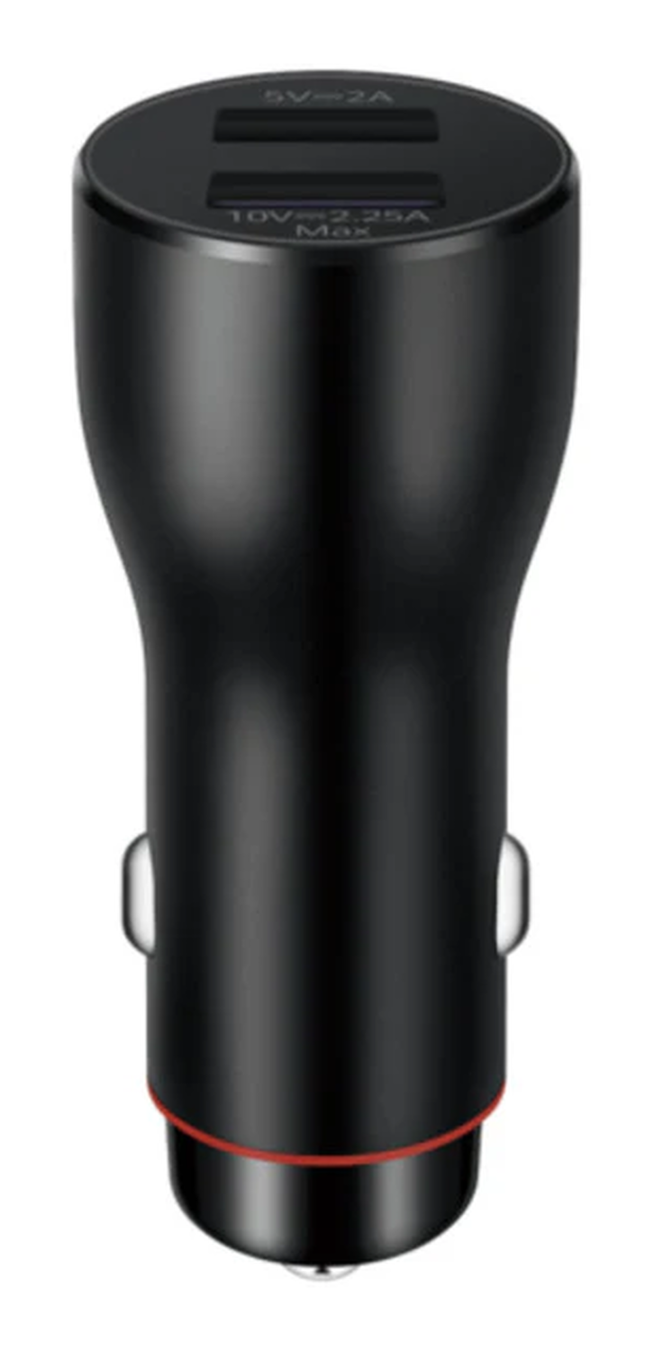 Originele Huawei CP36 22.5W Autolader USB-A + USB-A naar USB-C Kabel 1M Grijs afbeelding 4