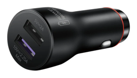 Originele Huawei CP36 22.5W Autolader USB-A + USB-A naar USB-C Kabel 1M Grijs