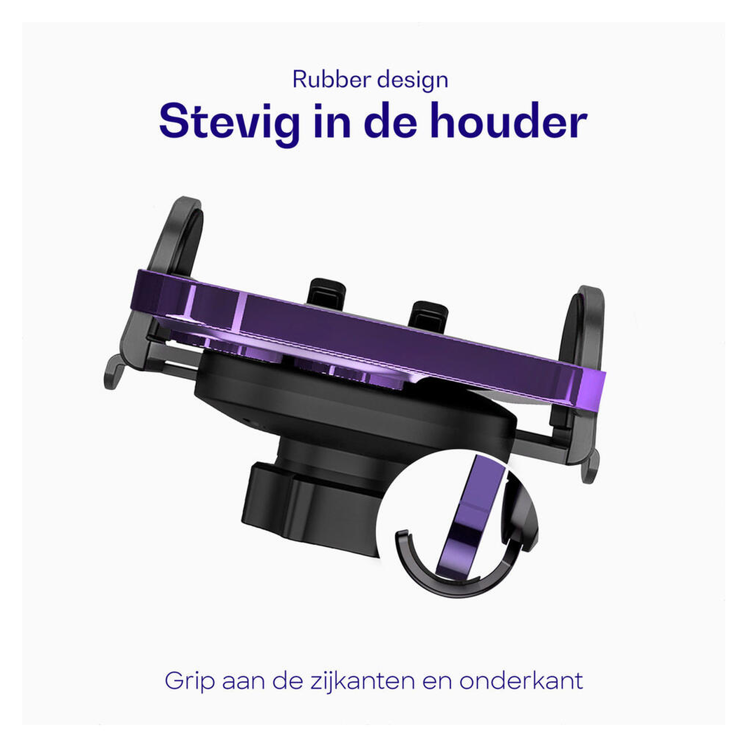 Buddi Way Universele Telefoonhouder Auto Ventilatierooster met tripodklem afbeelding 4