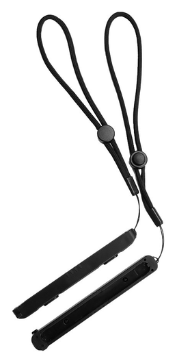 Nintendo Switch 2 Joy-Con Controller Polsbandjes Strap Set Zwart afbeelding 2