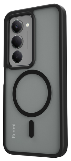 Xiaomi Redmi 15 (5G) Hoesje met MagSafe Back Cover Matte Zwart afbeelding 5