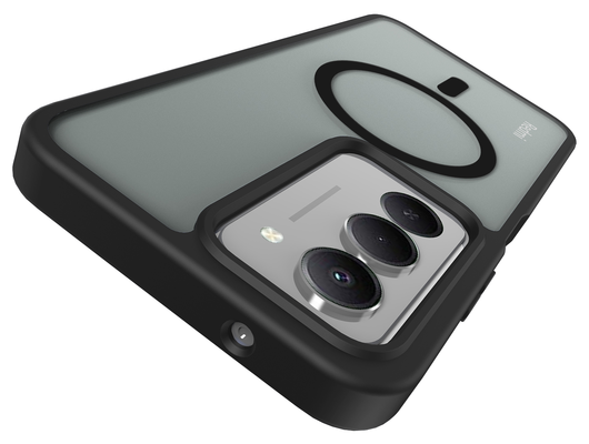 Xiaomi Redmi 15 (5G) Hoesje met MagSafe Back Cover Matte Zwart afbeelding 7