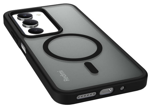 Xiaomi Redmi 15 (5G) Hoesje met MagSafe Back Cover Matte Zwart afbeelding 9