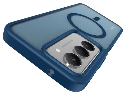 Xiaomi Redmi 15 (5G) Hoesje met MagSafe Back Cover Matte Blauw afbeelding 9