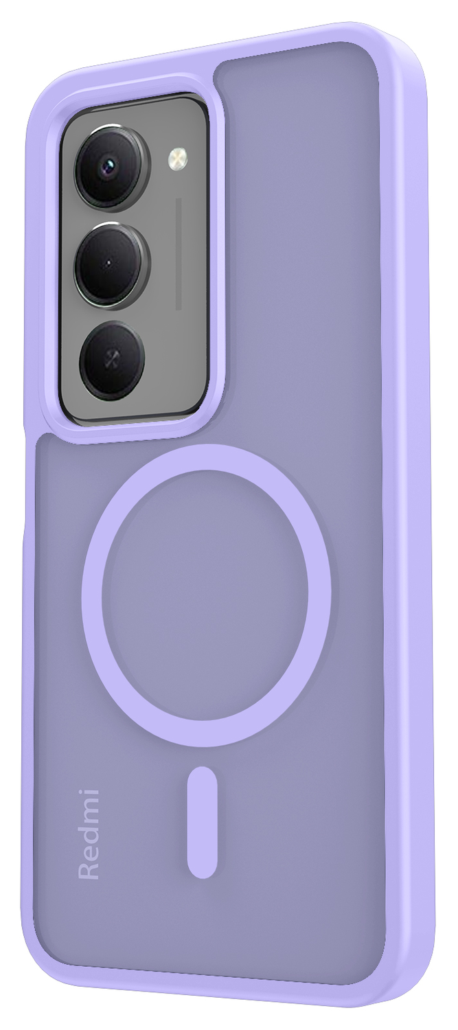 Xiaomi Redmi 15 (5G) Hoesje met MagSafe Back Cover Matte Paars afbeelding 5