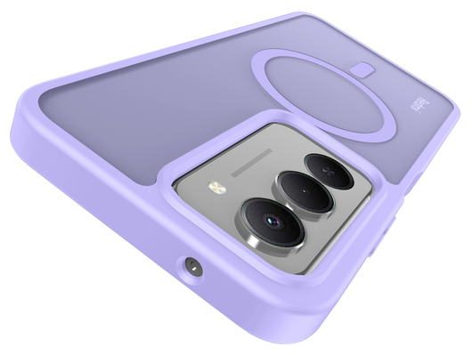 Xiaomi Redmi 15 (5G) Hoesje met MagSafe Back Cover Matte Paars afbeelding 6