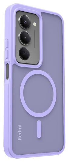 Xiaomi Redmi 15 (5G) Hoesje met MagSafe Back Cover Matte Paars afbeelding 7
