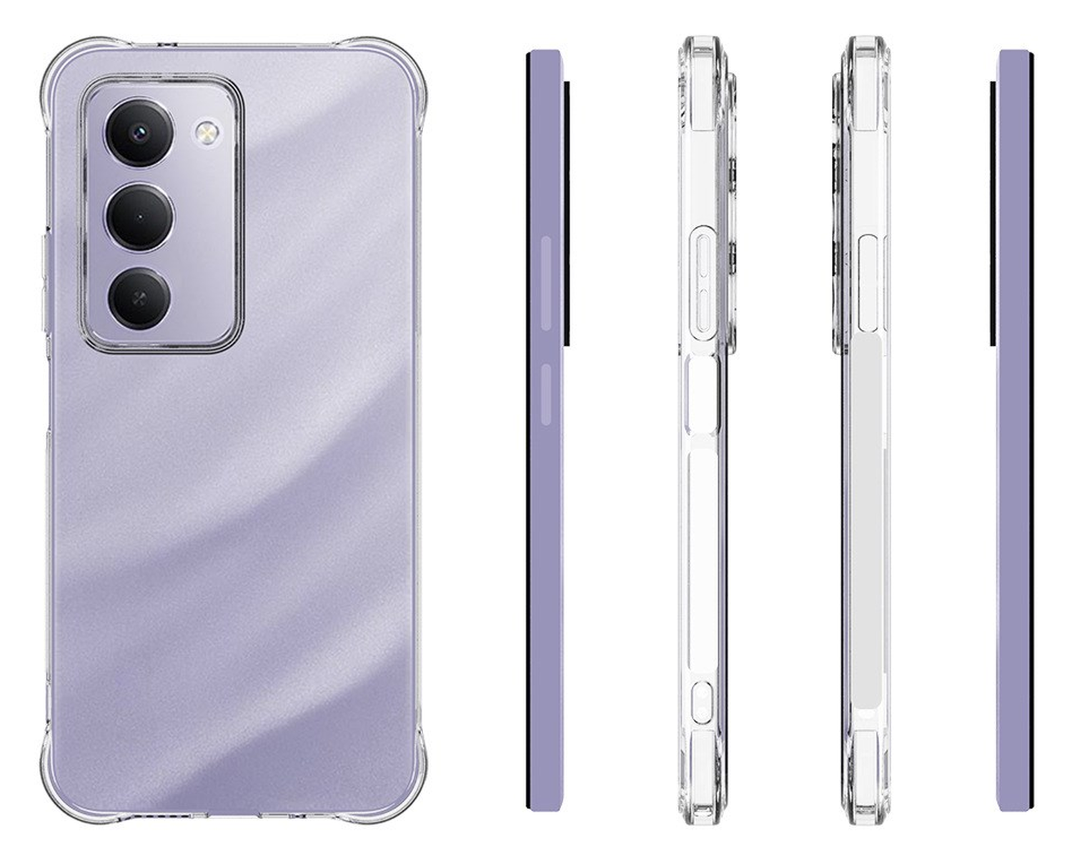 Xiaomi Redmi 15 (5G) Hoesje Schokbestendig en Dun TPU Back Cover Transparant afbeelding 6