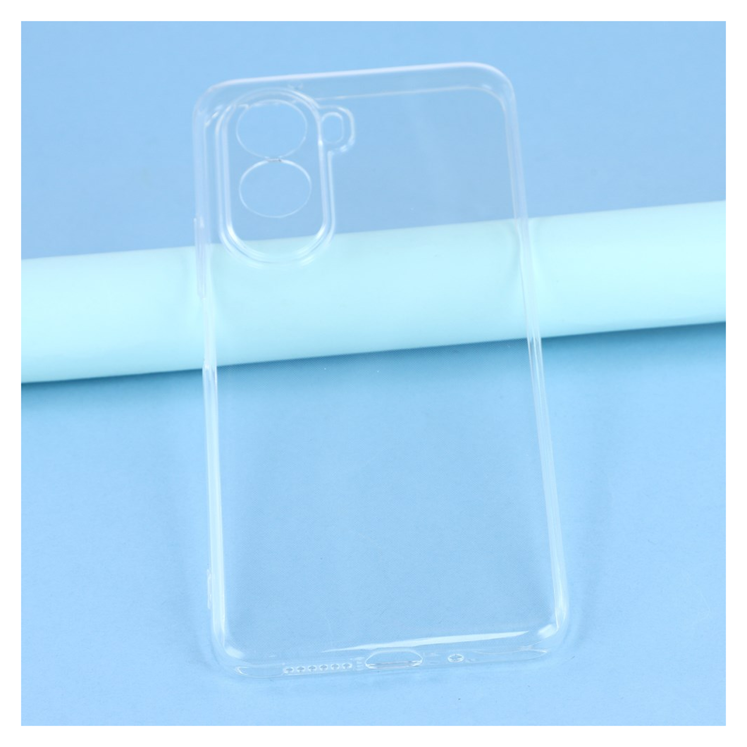 Xiaomi Poco M7 Hoesje Dun TPU Back Cover Transparant afbeelding 3