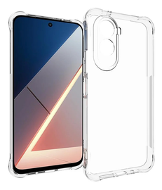 Xiaomi Poco M7 Hoesje Schokbestendig en Dun TPU Back Cover Transparant afbeelding