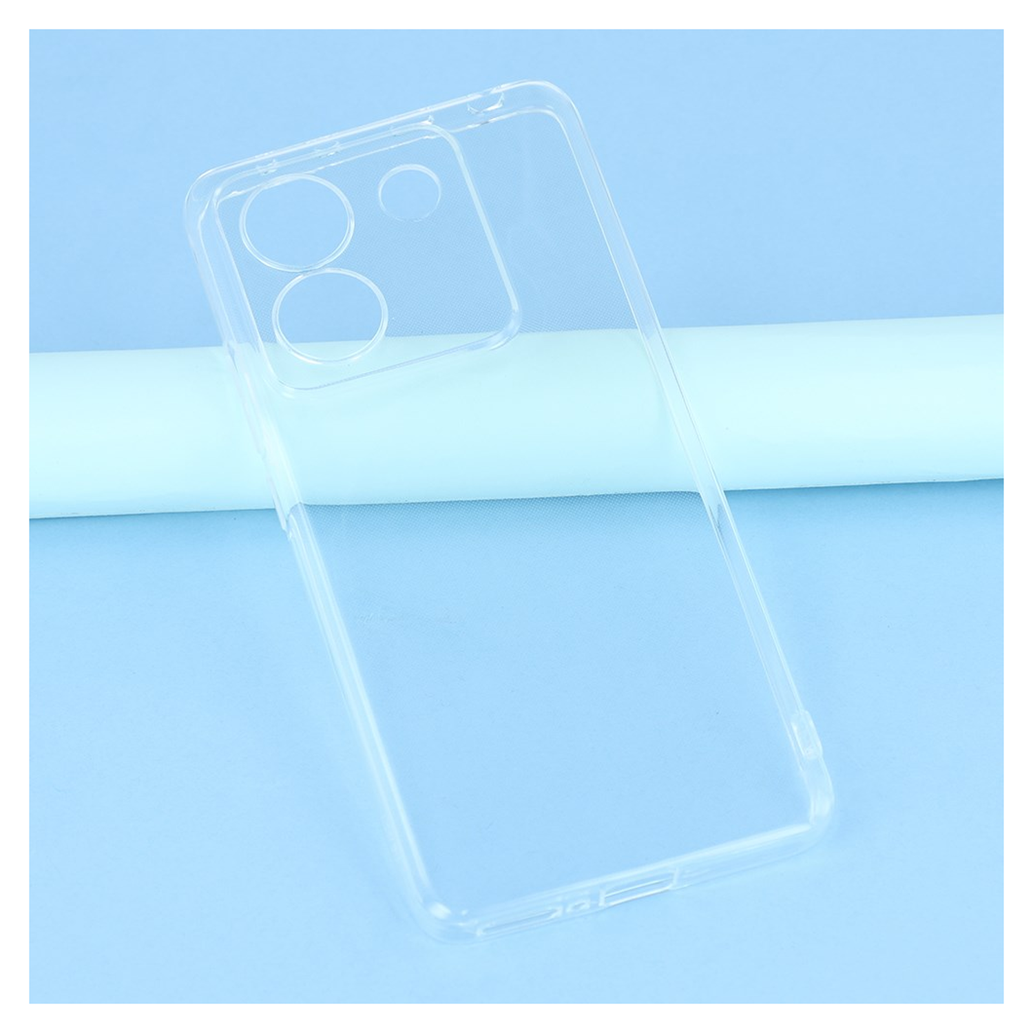 Xiaomi Poco M7 Pro Hoesje Dun TPU Back Cover Transparant afbeelding 3