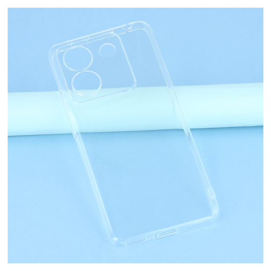 Xiaomi Poco M7 Pro Hoesje Dun TPU Back Cover Transparant afbeelding 3