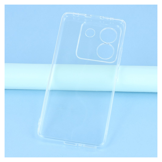 Xiaomi Poco M7 Pro Hoesje Dun TPU Back Cover Transparant afbeelding 4