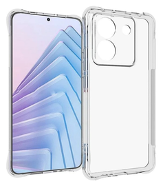 Xiaomi Poco M7 Pro Hoesje Schokbestendig en Dun TPU Back Cover Transparant afbeelding