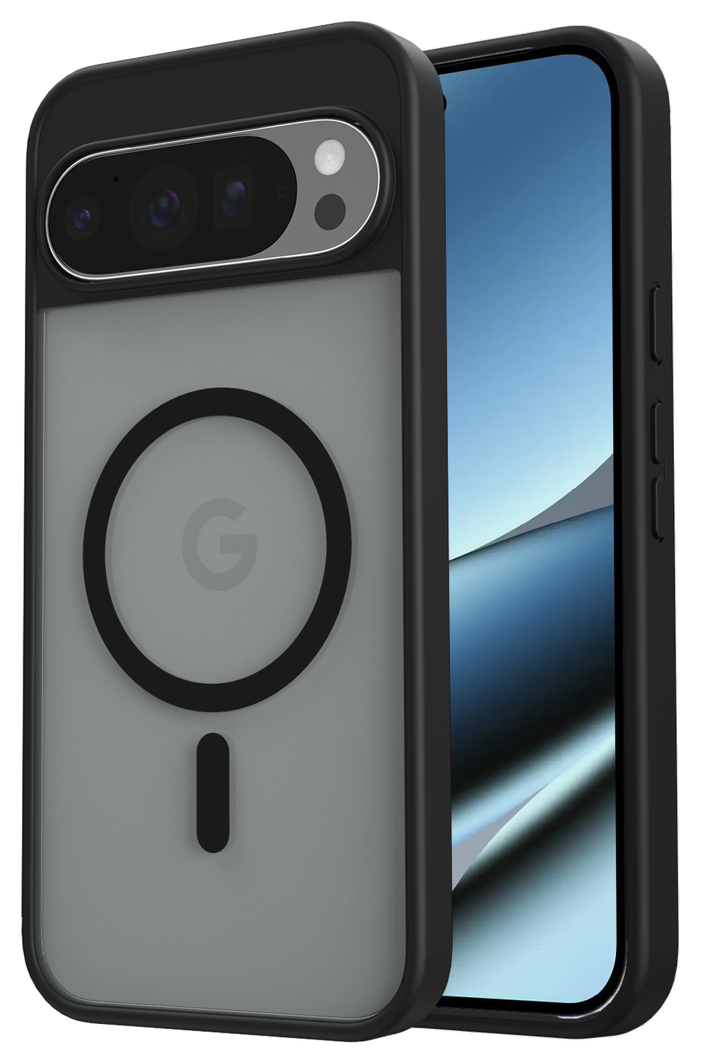 Google Pixel 10 Pro XL Hoesje Back Cover Matte Zwart afbeelding 1