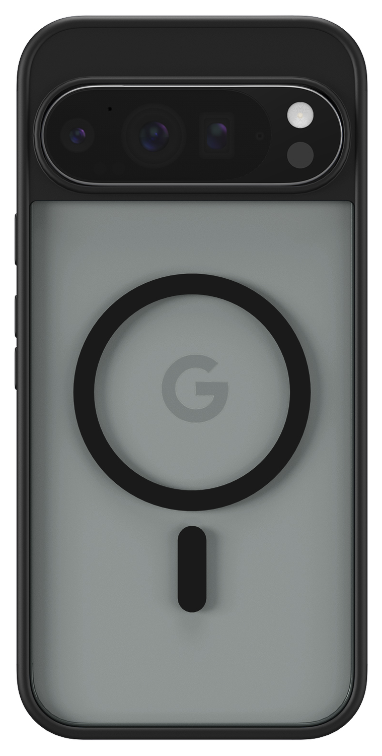 Google Pixel 10 Pro XL Hoesje met MagSafe Back Cover PixelSnap Matte Zwart afbeelding 4