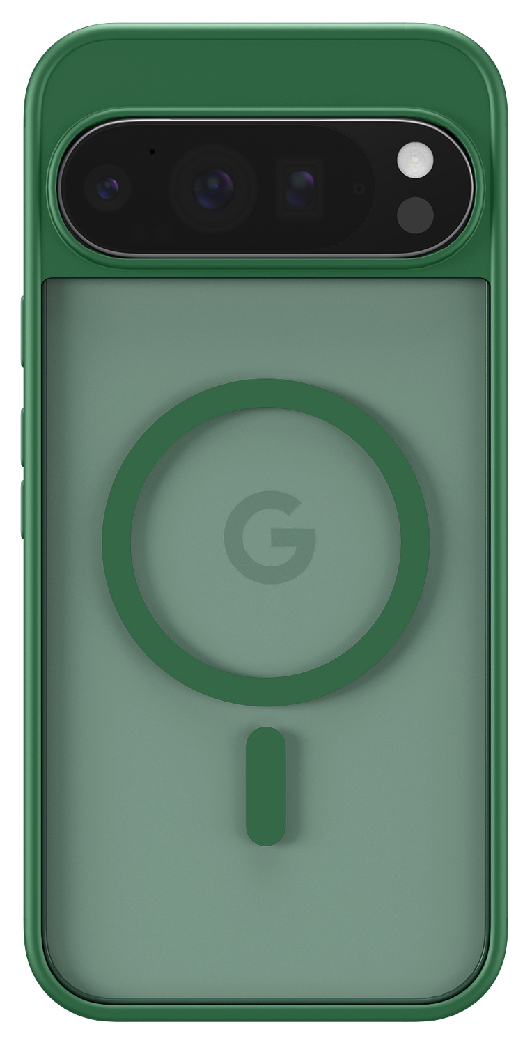 Google Pixel 10 Pro XL Hoesje met MagSafe Back Cover PixelSnap Matte Groen afbeelding 4